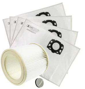 4X Worki Filtr Zmywalny Do Odkurzacza Karcher Wd3 Wd2 Plus Se 4001 Kwd - Worki do odkurzaczy - miniaturka - grafika 1