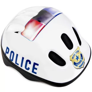 Spokey POLICE Kask dz r. 44-48 - Kaski rowerowe - miniaturka - grafika 1