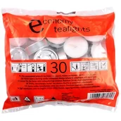 Świece - Podgrzewacz bez zapachu Economy biały 10 g 30 szt. - miniaturka - grafika 1