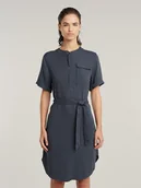 Sukienki - G-Star Sukienka w kolorze granatowym - miniaturka - grafika 1