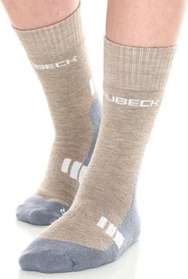 Brubeck Skarpety damskie Trekking Light brązowo-szare r. 39-41 BTR002/W - Skarpety termoaktywne - miniaturka - grafika 1