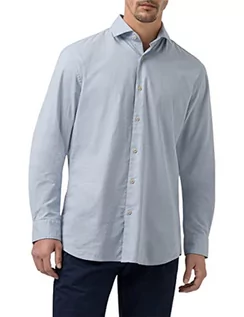 Koszule męskie - Pierre Cardin Męska koszula Kervin, Blue Fog, 4XL, Niebieska mg?a, 4XL - grafika 1