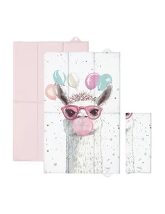 Składana Miękka Mata Do Przewijania 60X40 Przewijak Crazy Lama - Przewijaki - miniaturka - grafika 1