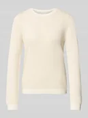 Swetry damskie - Sweter z dzianiny z fakturowanym wzorem model ‘DALO’ - miniaturka - grafika 1