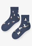 Skarpetki damskie - SKARPETY MARILYN DAMSKIE SEALS (kolor granat, rozmiar 36-40) - miniaturka - grafika 1