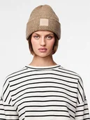 Czapki damskie - Pieces Czapka beanie w kolorze brązowym - miniaturka - grafika 1