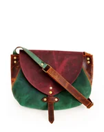 Torebki damskie - Merida średniej wielkości torebka na ramię SKÓRA NATURALNA crazy horse - miniaturka - grafika 1