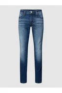Spodnie męskie - Jeansy o kroju tapered fit z 5 kieszeniami - Antony Morato - miniaturka - grafika 1
