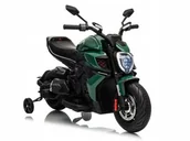 Pojazdy elektryczne dla dzieci - Motor Na Akumulator Bentley Ducati Diavel V4 XMX656 Zielony - miniaturka - grafika 1