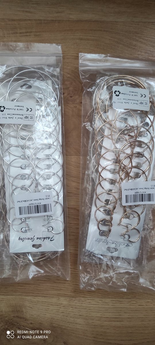 Kolczyki damskie, zestaw kolczyków obręczy ze stopu