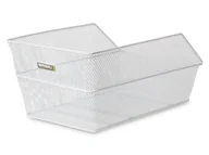 Koszyki rowerowe - Basil Cento 11186 Kosz Na Rower Dziecięcy, Biały (11186_White_One Size) - miniaturka - grafika 1