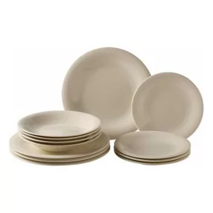 Zestaw talerzy (12 el.) Color Loop Natural Villeroy & Boch - Serwisy obiadowe - miniaturka - grafika 1