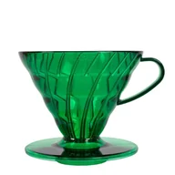 Zaparzacze i kawiarki - Plastikowy drip Hario V60-02 Bamboo Green - Zielony - miniaturka - grafika 1