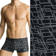 Kąpielówki męskie - Bokserki Kąpielowe Męskie ATLANTIC Kąpielówki Dopasowane Szybkoschnące - XL - miniaturka - grafika 1