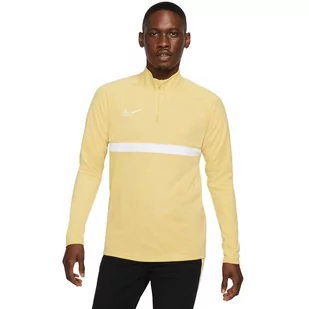Bluza męska Nike NK Df Academy21 Drill Top żółta CW6110 700-L - Bluzy męskie - miniaturka - grafika 1
