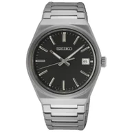 Zegarki męskie - Zegarek Męski Seiko SUR557P1 srebrny - miniaturka - grafika 1