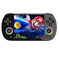 Konsole i gry retro - Konsola do gier retro ANBERNIC RG40XX H ze światłem RGB, karta TF 64GB, LPDDR4 1GB, ekran IPS 640*480P - Czarny - miniaturka - grafika 1