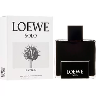 Loewe Solo Platinum woda toaletowa 100ml - Wody i perfumy męskie - miniaturka - grafika 1