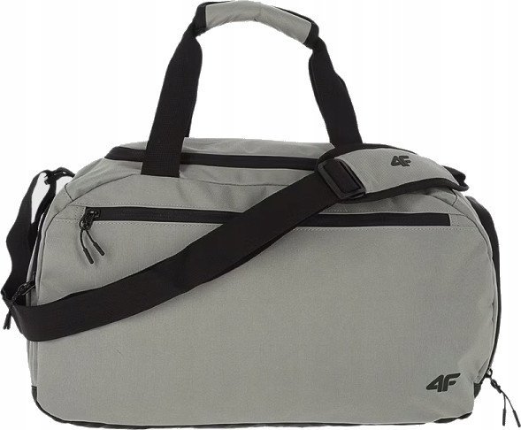 Torba podróżna sportowa 4F TBAU031 26S jasny szary 25L