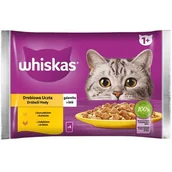 Mokra karma dla kotów - Whiskas Saszetka Adult Indyk Kurczak 4x85g - miniaturka - grafika 1
