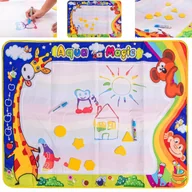 Zabawki kreatywne - MATA WODNA do Rysowania WODĄ kreatywna Zabawa dla Dzieci ZNIKOPIS AKCESORIA - miniaturka - grafika 1