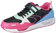 Buty dla dziewczynek - Primigi B&G Mega, Buty dziecięce damskie, Czarno-Fuxia-woda, 38 EU, Czarny Fuxia Woda, 38 EU - miniaturka - grafika 1