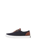 Sneakersy męskie - JACK & JONES Męskie sneakersy Jfwcurtis Casual Canvas Noos, granatowy blezer, 46 EU - miniaturka - grafika 1