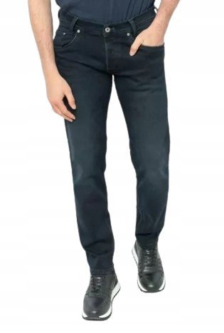 Pepe Jeans Granatowe Spodnie Jeansowe Proste 36/34 36/34 3_/