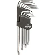 Klucze i nasadki - Topex Klucze torx 5-kątne STAR, długie TS10-50mm, 9szt. 35d951 - miniaturka - grafika 1