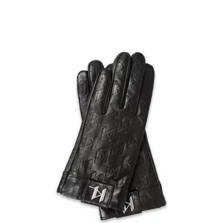 Rękawiczki - Karl Lagerfeld Skórzane rękawiczki K/MONOGRAM GLOVE - grafika 1