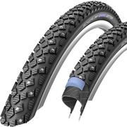 Opony rowerowe - Schwalbe Marathon Winter Plus Opona drutowa Reflex 26x2.00", black 50-559 26x20" 2020 Opony do rowerów dziecięcych i przyczepek THV049854 - miniaturka - grafika 1