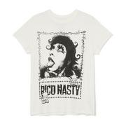 Koszulki i topy damskie - Cropp - T-shirt oversize z nadrukiem Rico Nasty - Biały - miniaturka - grafika 1