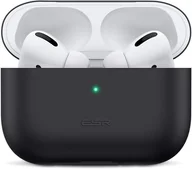 Akcesoria do słuchawek - ETUI SILIKONOWE DO APPLE AIRPODS PRO 2-GENERACJI 2022 CASE CZARNY MATOWY LEKKI - miniaturka - grafika 1