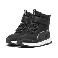 Buty trekkingowe dziecięce - Dziecięce buty PUMA Evolve PUMA Black Strong Gray White - miniaturka - grafika 1