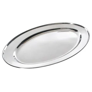Kinghoff Stalowa taca półmisek 40cm KH-1232 - Tace i patery - miniaturka - grafika 1