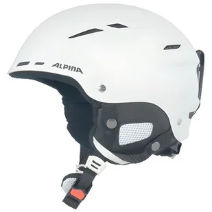 Alpina Biom White Matt 54 58 - Kaski narciarskie - miniaturka - grafika 1