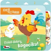 Książki edukacyjne - Dźwiękoprzesuwanka. Dzień dobry koguciku - miniaturka - grafika 1
