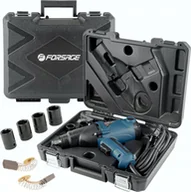 Klucze udarowe - Klucz udarowy Forsage Elektryczny klucz udarowy 1/2" 500Nm 1010W + nasadki - miniaturka - grafika 1