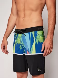 Kąpielówki męskie - Quiksilver Szorty kąpielowe Highline Division 19" EQYBS04301 Kolorowy Regular Fit - grafika 1