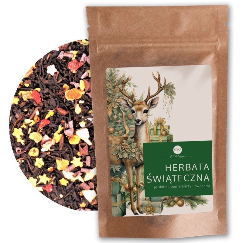HERBATA świąteczna na prezent upominek Zielone Święta 50g