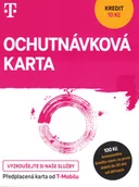 Startery i doładowania - Czeska karta anonimowy starter T-mobile 10 Czk 733 702 755- Złoty numer - miniaturka - grafika 1