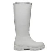 Kalosze damskie - Kalosze Hunter Downpour Tall Wellington HFRW0001251 Szary - miniaturka - grafika 1