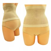 Majtki damskie - Majtki Wyszczuplające Damskie FIGI Modelujące Korygujące Rozmiar XXL Beżowe - miniaturka - grafika 1
