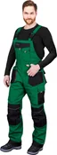 Odzież robocza - SPODNIE OCHRONNE OGRODNICZKI OCIEPLANE LHOLLMAN LH-FMNW-B; ZIELONO-CZARNO-SZARY - miniaturka - grafika 1