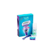 Maszynki do golenia i wkłady - Gillette Venus Swirl żel do golenia 75ml + maszynka Venus z jednym ostrzem - miniaturka - grafika 1