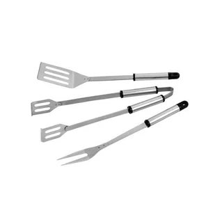 Sztućce do grilla 3 częściowe INOX - Szczypce do grilla - miniaturka - grafika 1