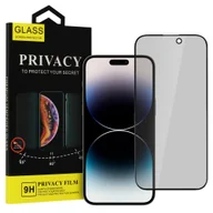 Akcesoria do smartwatchy - Hartowane szkło Privacy Glass do SAMSUNG GALAXY A32 5G CZARNE - miniaturka - grafika 1