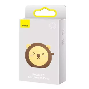 Etui ochronne Baseus na słuchawki TWS Bowie E3 (brązowe) - Akcesoria do słuchawek - miniaturka - grafika 4