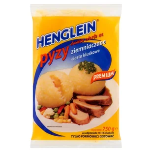 Henglein Świeże ciasto na pyzy ziemniaczane 750 g - Szybkie dania obiadowe - miniaturka - grafika 1