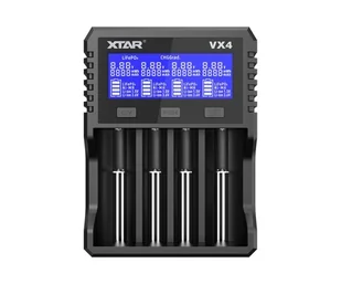 Ładowarka XTAR VX4 SET 18650/26650 - Ładowarki do telefonów - miniaturka - grafika 1